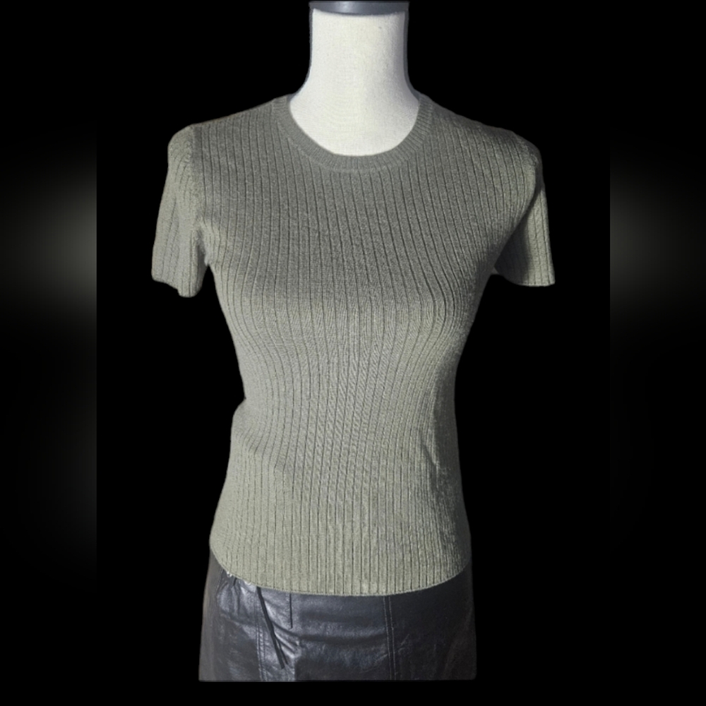 Alexa Chung for AG Crew Neck Top